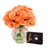 Brisa de Rosas Champanhe e Língua de Gato Kopenhagen