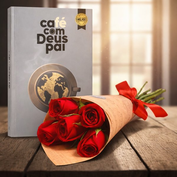 Partitura de Rosas Vermelhas e Café com Deus Pai edição 2026