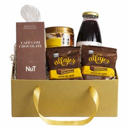 Imagem de Cesta de Guloseimas Dourada