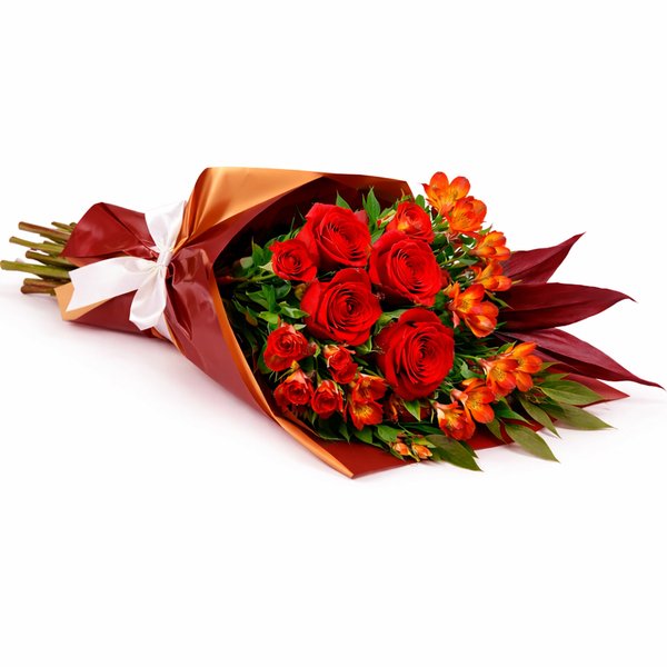 Buquê de Flores Vermelhas Majestade