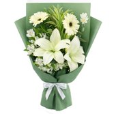 Buquê de Flores Brancas Majestade