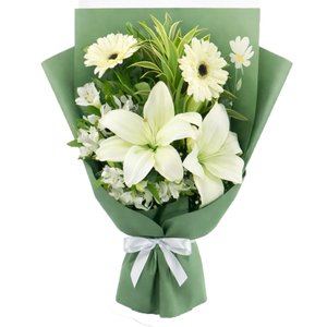 Imagem de Buquê de Flores Brancas Majestade