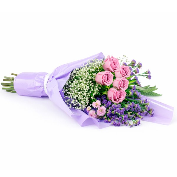 Buquê de Flores Lilás Majestade