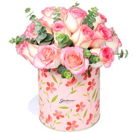 Imagem de Arranjo Nobreza de Rosas Cor de Rosa