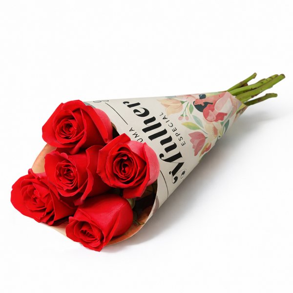 Buquê de Rosas Nacionais Vermelho - Mulher Especial