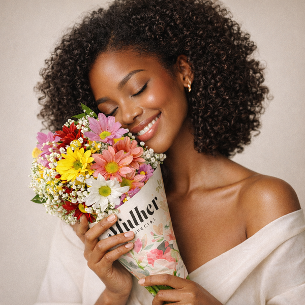 Buquê de Flores do Campo - Mulher Especial