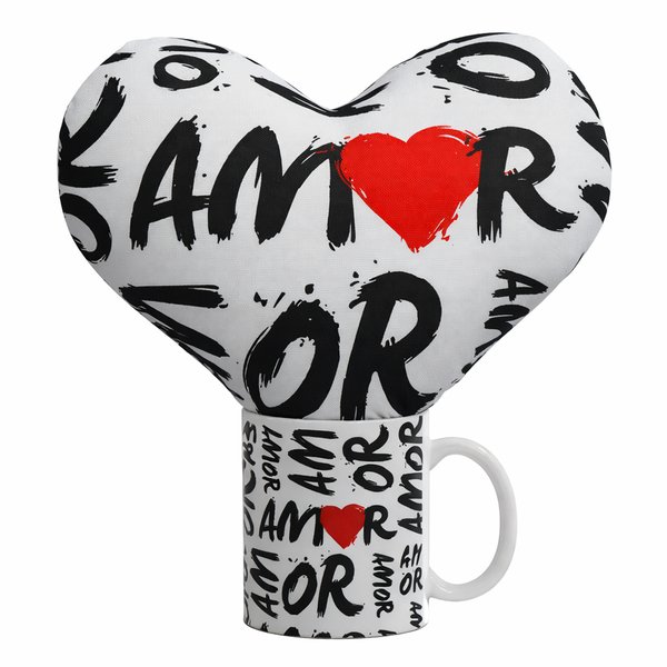 Caneca e Almofada Amor