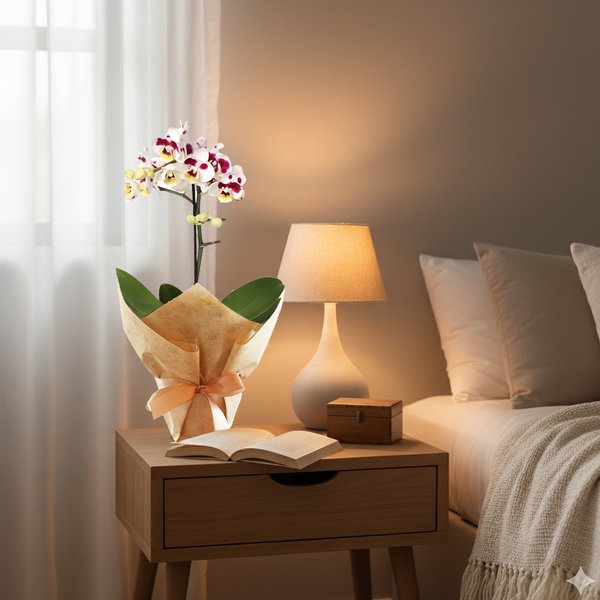 Mini Orquídea Rara Mesclada com 1 Haste