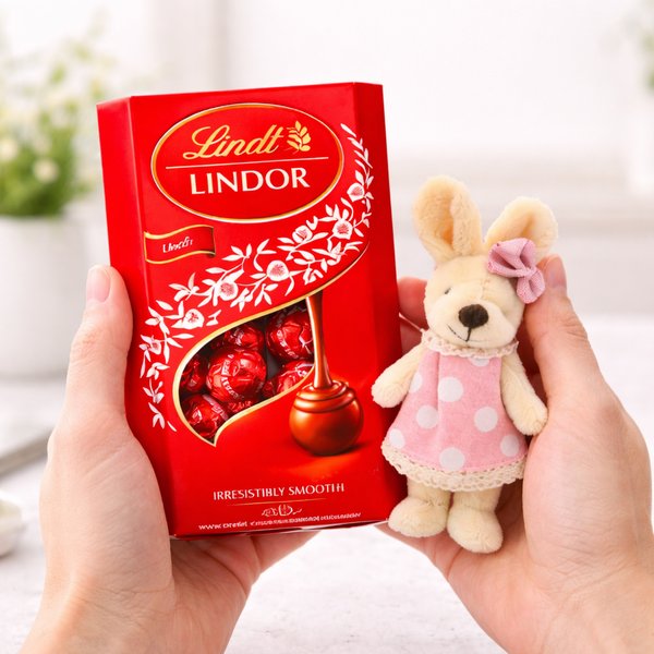 Pequeno Coelhinho e Chocolate Lindt