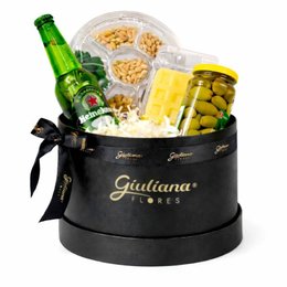Imagem de Cesta Top Aperitivos com Cerveja Heineken