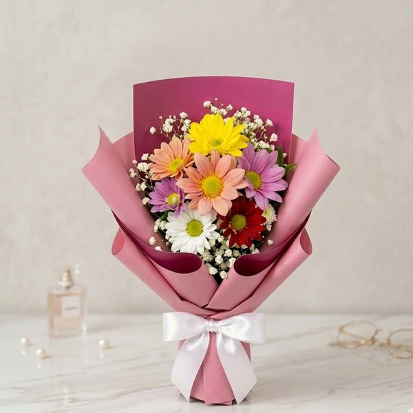 Amável Buquê de Flores do Campo - Mini