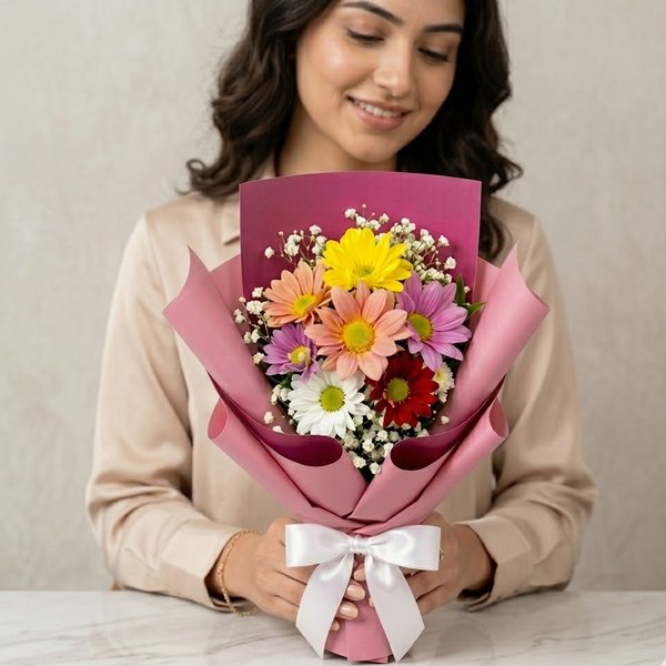 Amável Buquê de Flores do Campo - Mini