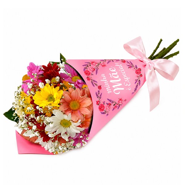 Buquê de Flores do Campo - Minha Mãe é Especial