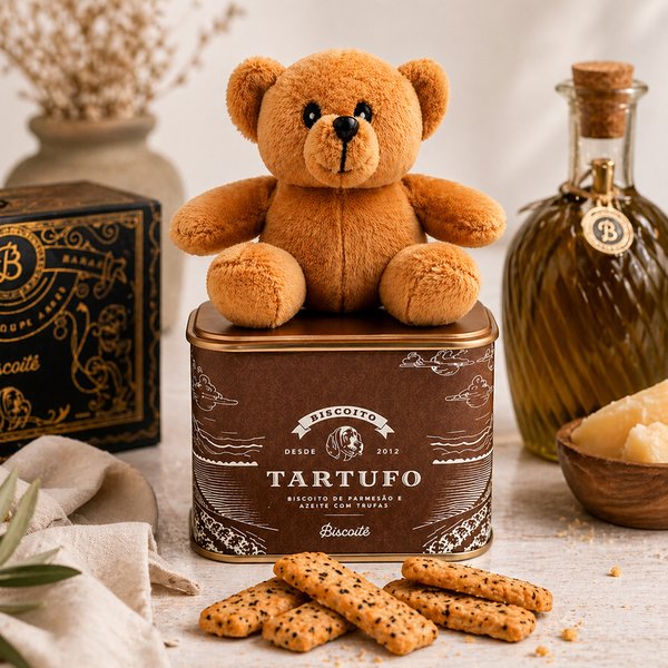 Urso Chaveirinho e Tartufo Biscoitê