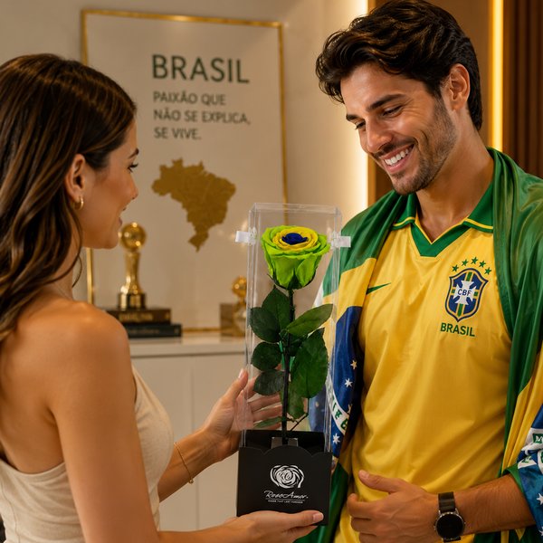 Rosa Encantada Brasil - 3 Cores