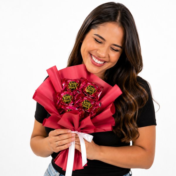 Buquê com 5 Sonho de Valsa