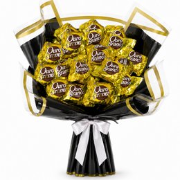 Imagem de Buquê com 20 Bombons Ouro Branco