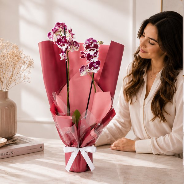 Majestosa Orquídea Phalaenopsis Mesclada