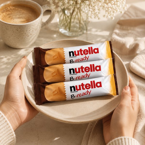 Snack Nutella B Ready Avelã 22g - 3 Unidades