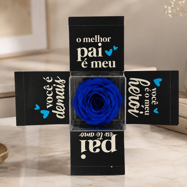 Mini Box Surpresa Pai Te Amo