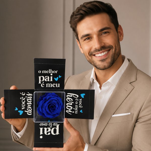 Mini Box Surpresa Pai Te Amo