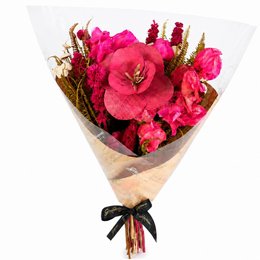 Imagem de Buquê Criativo de Flores Secas Pink