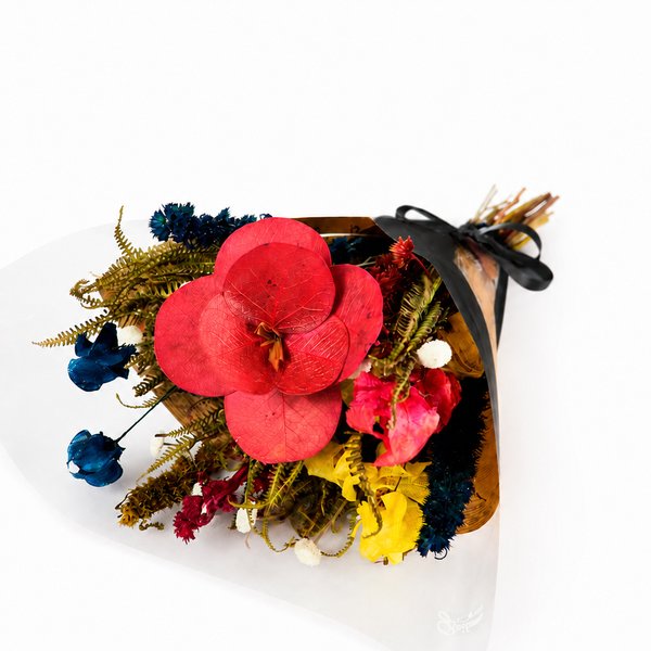 Buquê Criatividade de Flores Secas Sortidas