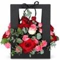 Mix de Flores na Bag Sensação Preta