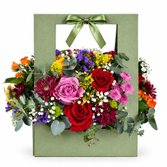Mix de Flores na Bag Sensação Verde