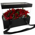 Mix de Flores no Cachepô Preto - Vitrine Floral