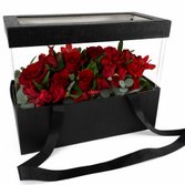 Mix de Flores no Cachepô Preto - Vitrine Floral