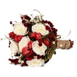 Imagem de Buquê de Noiva Encantada Branco Forever