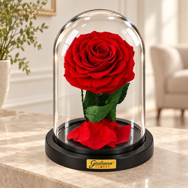 Rosa Encantada Vermelha Suprema Absoluta