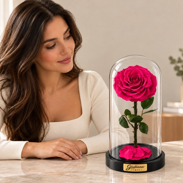 Rosa Encantada Pink Suprema Única