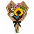 Mix de Flores com Girassol - Jardim das Borboletas