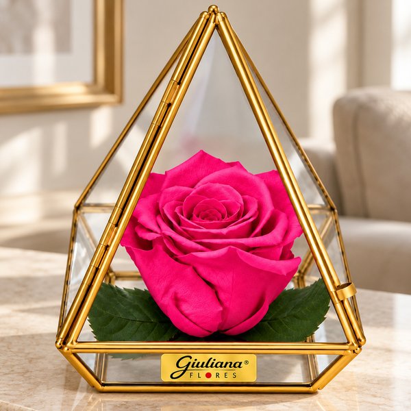 Pirâmide de Rosa Encantada Pink
