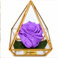 Pirâmide de Rosa Encantada Lilás