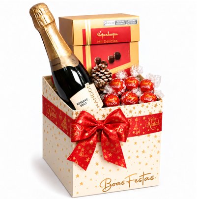 Kit Natal com Chandon e Mil Delícias Kopenhagen