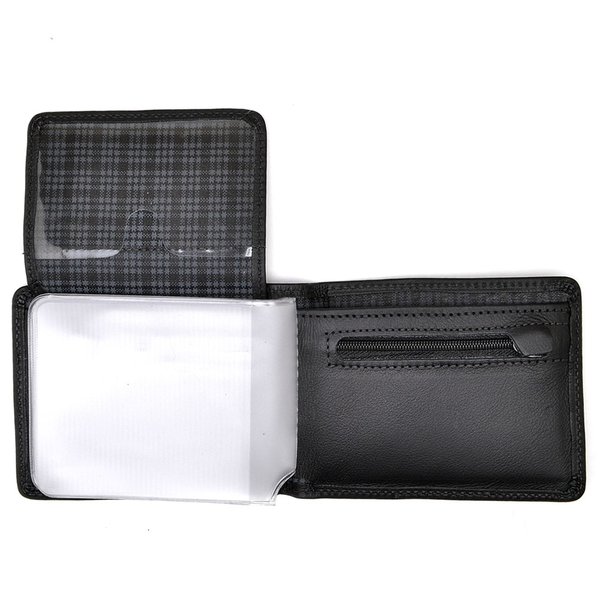 Carteira De Couro Hendy Bag Preta para RG