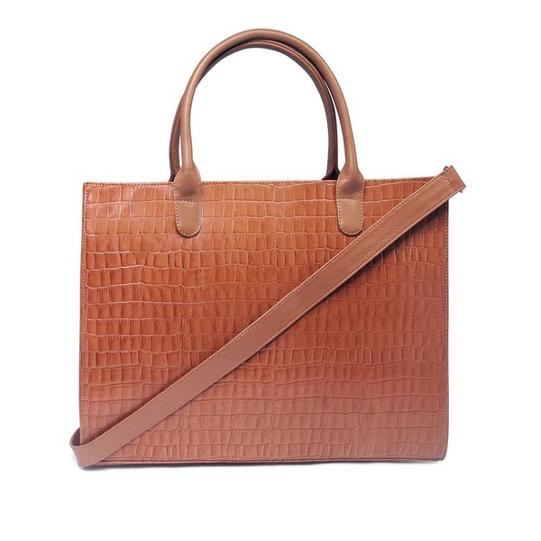 Pasta Executiva para Notebook Couro Caramelo Hendy Bag