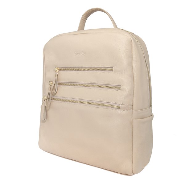 Mochila para Notebook Couro Hendy Bag Rosê