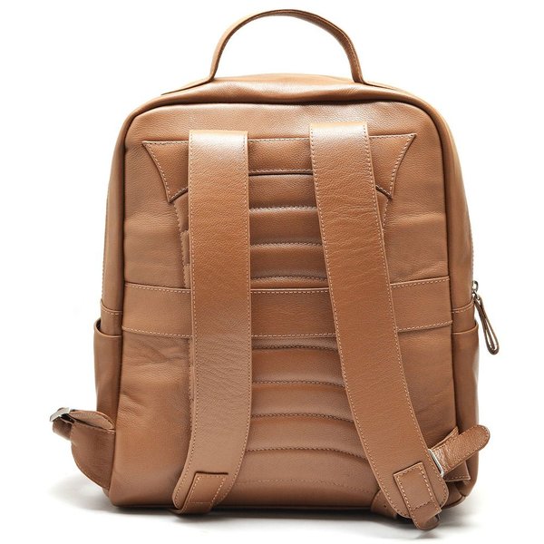 Mochila para Notebook Couro Hendy Bag Caramelo