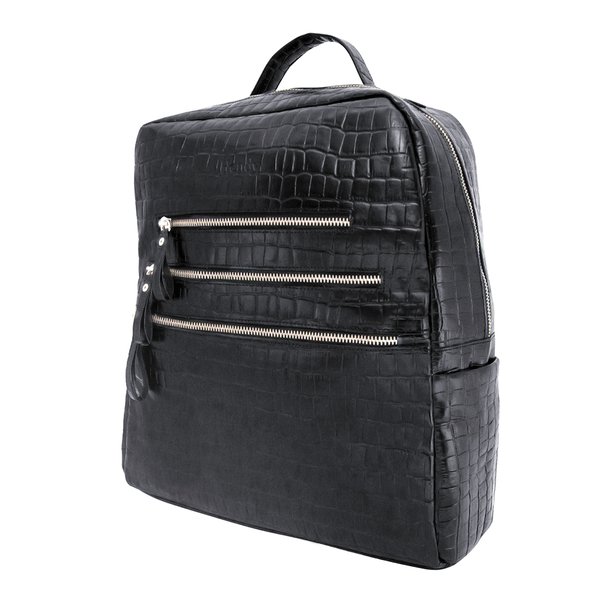 Mochila para Notebook Couro Hendy Bag Preta