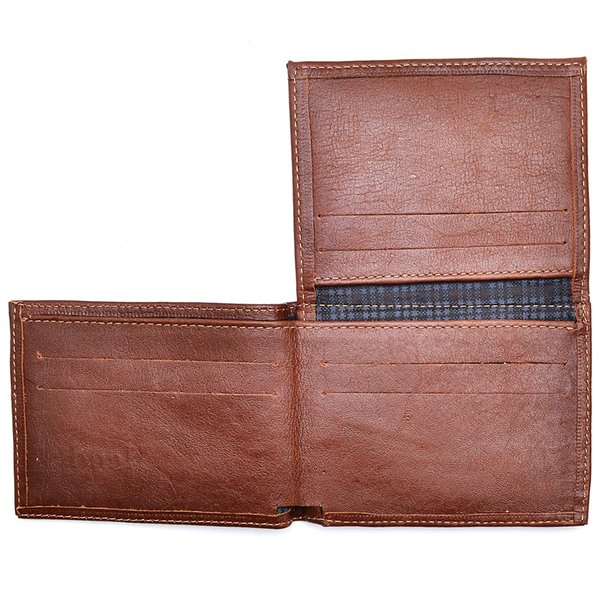 Carteira Couro Slim Hendy Bag Caramelo modelo L