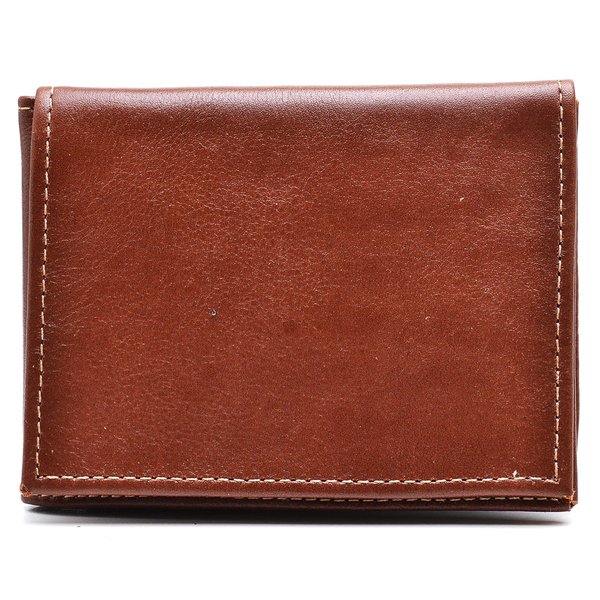 Carteira Couro Slim Hendy Bag Caramelo modelo L