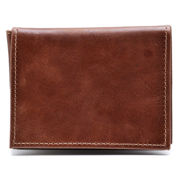 Carteira Couro Slim Hendy Bag Caramelo Estonado modelo L