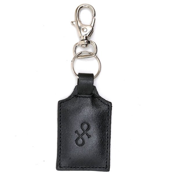 Chaveiro de couro Hendy Bag Preto