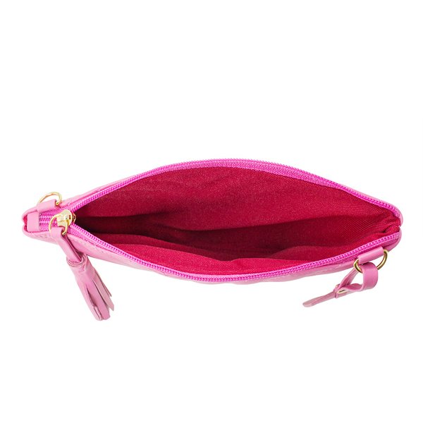 Bolsa Couro Pink Fina Hendy Bag