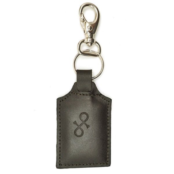Chaveiro de couro Hendy Bag Café