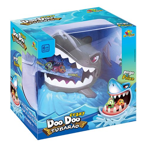 Brinquedo Doo Doo Shark Crazy - Art Brink